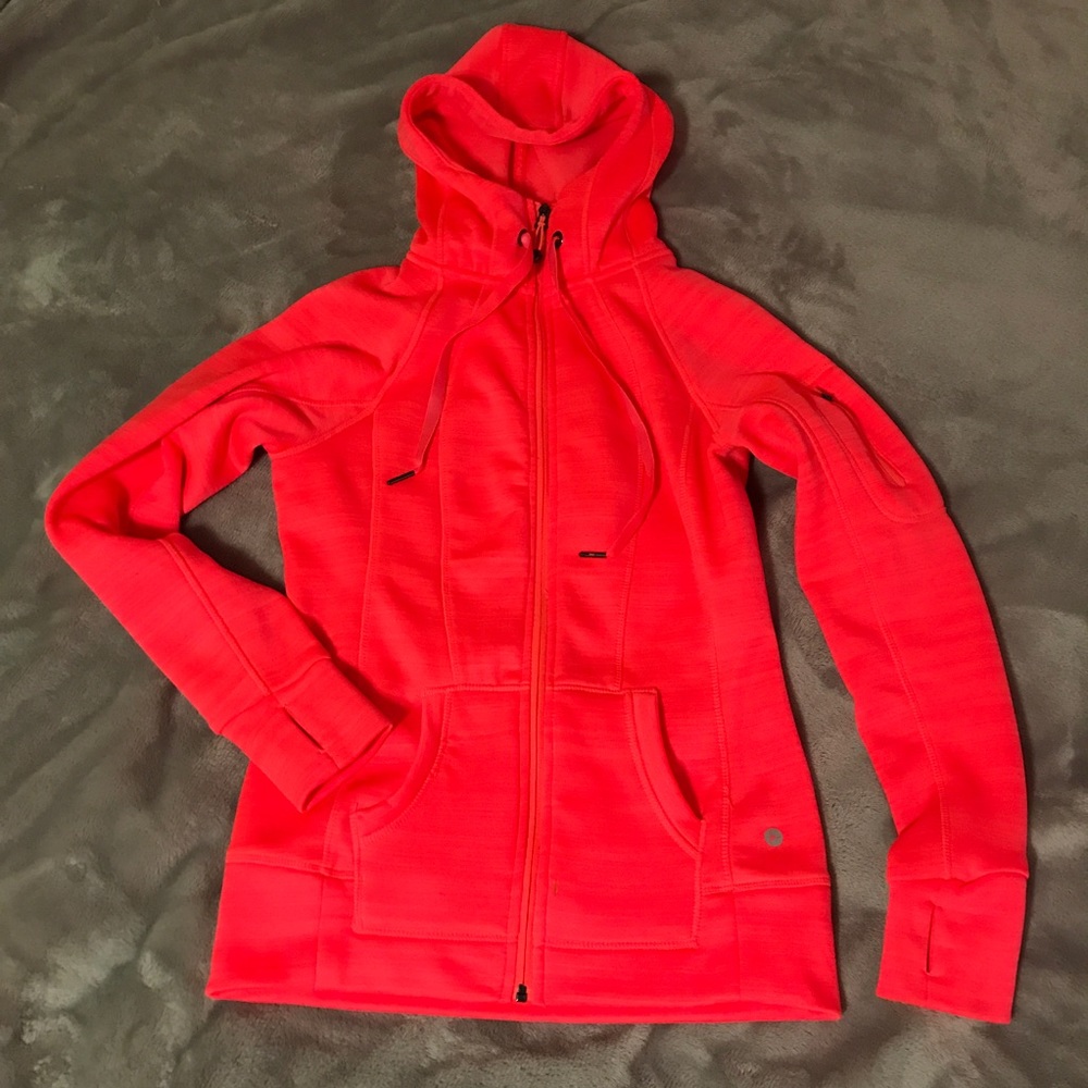 Neon 90 Degree by Reflex zip up hoodie